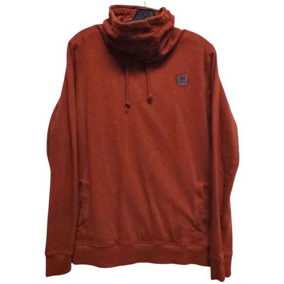ARMADA Sweater Adult Large Red Mock Neck Pockets Pullover Casual Hiking Outdoor - Picture 1 of 9